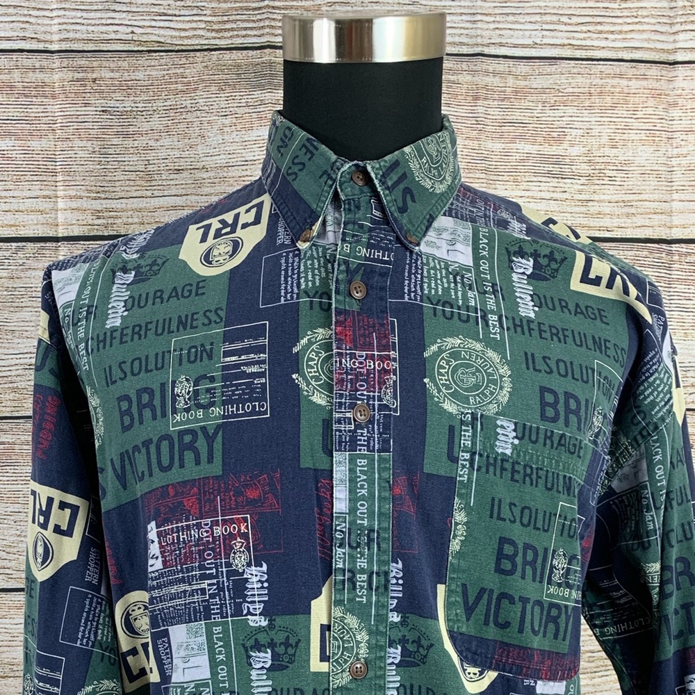 Chaps Ralph Lauren Button Down Long Sleeve Large